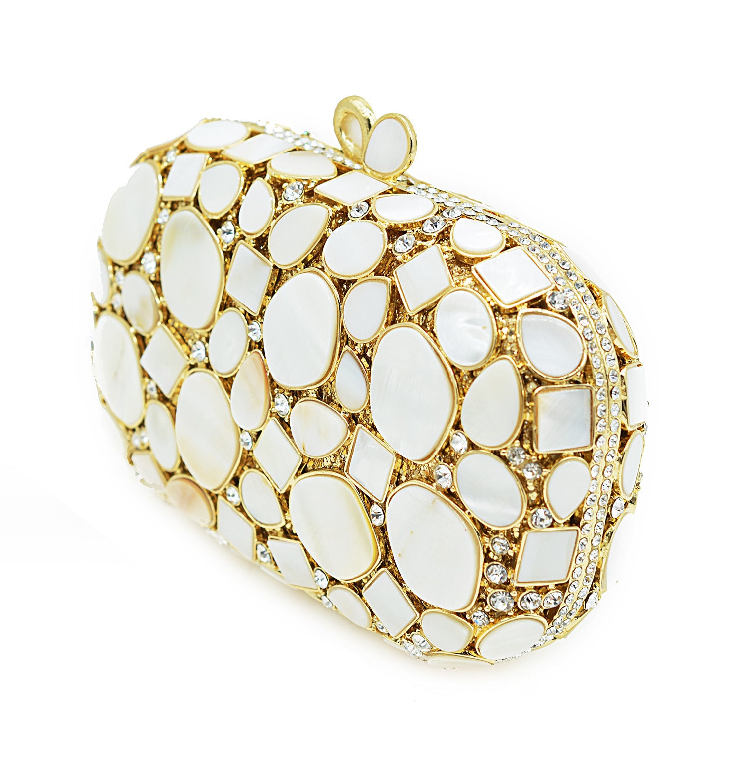 Crystal Elegance Evening Clutch - BAGMODA