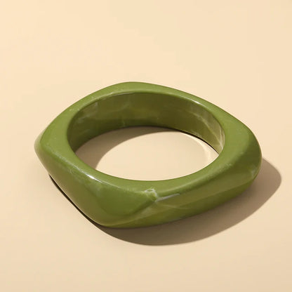 Pulseras de diseño moderno con dijes para mujer, brazaletes indios geométricos grandes de lujo para niñas, joyería colorida de moda.