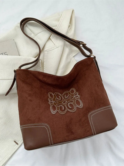 SuedePatch Play Tote - BAGMODA