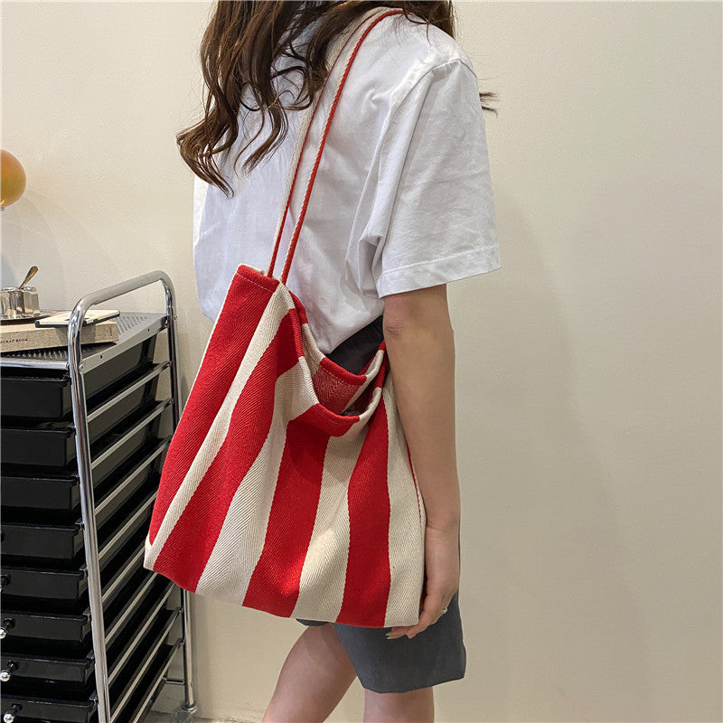 Retro Vibe Literary Tote