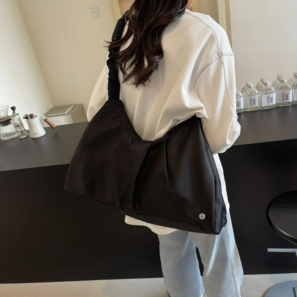 Ruched Elegance Tote