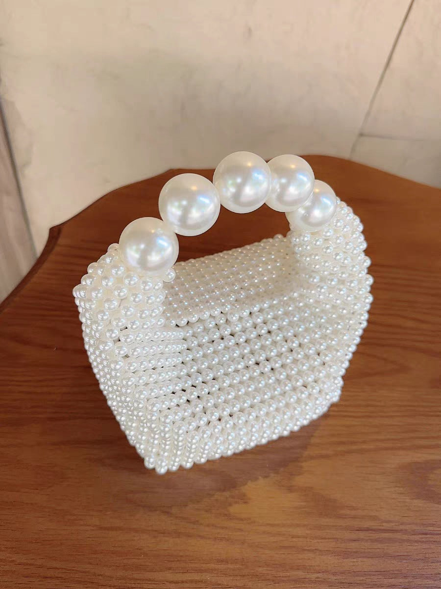 Pearl beaded Hobo