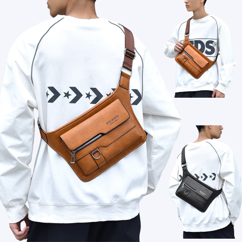Men's waterproof chest bag