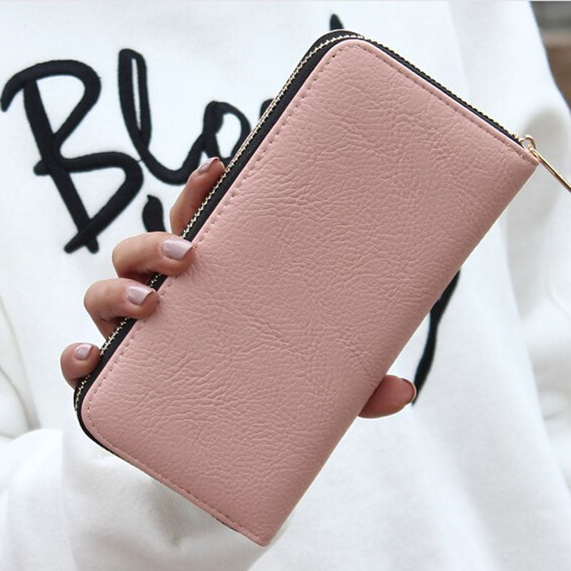 FLYING BIRDS leather wallet
