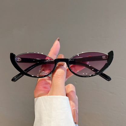 Cat Eye Sonnenbrillen Damen Europäische und amerikanische Modetrends