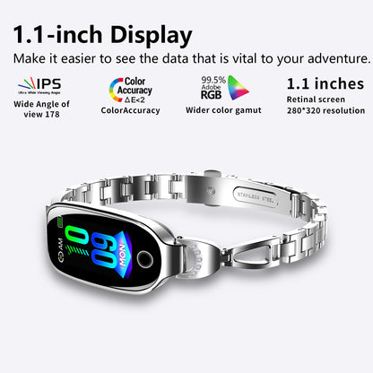 Damen Smart Watch Nicht-invasive Blutzucker-Menstruationserinnerung