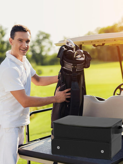 Caja de almacenamiento para baúl de golf, impermeable, para coche
