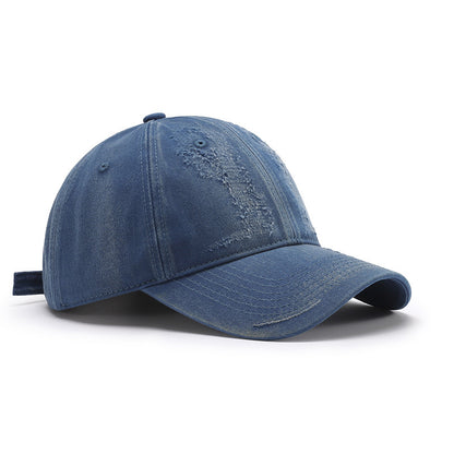 Gorra con visera estilo americano retro con aspecto de cara para hombre
