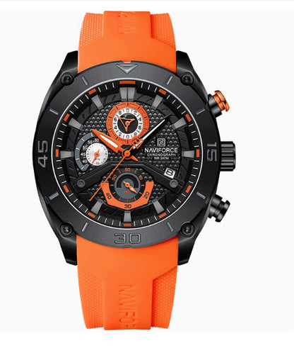 Nuevo reloj juvenil deportivo para exteriores e informal con correa de silicona a color, resistente al agua.