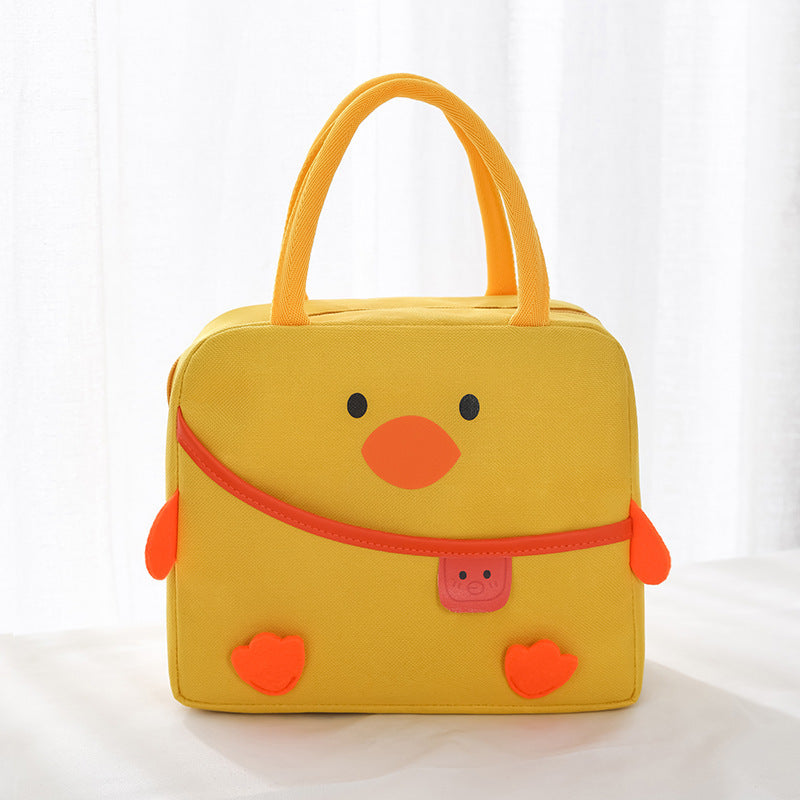 Cartoon Portable Lunch Bag Stereo Thickened