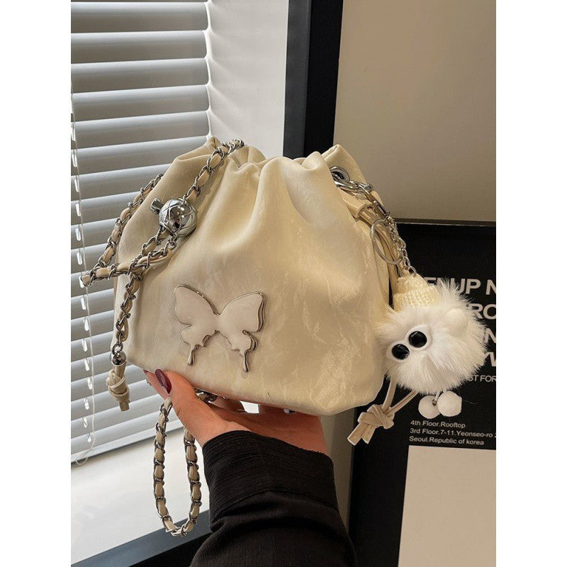 Designer Chain Crossbody Fashion Bucket Bag