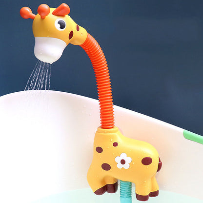 Kinder Badespielzeug Elektrische Cartoon Giraffe Dusche Baby Spray Badewanne Spielzeug Pädagogisches Spiel Spiel Strand Spielzeug