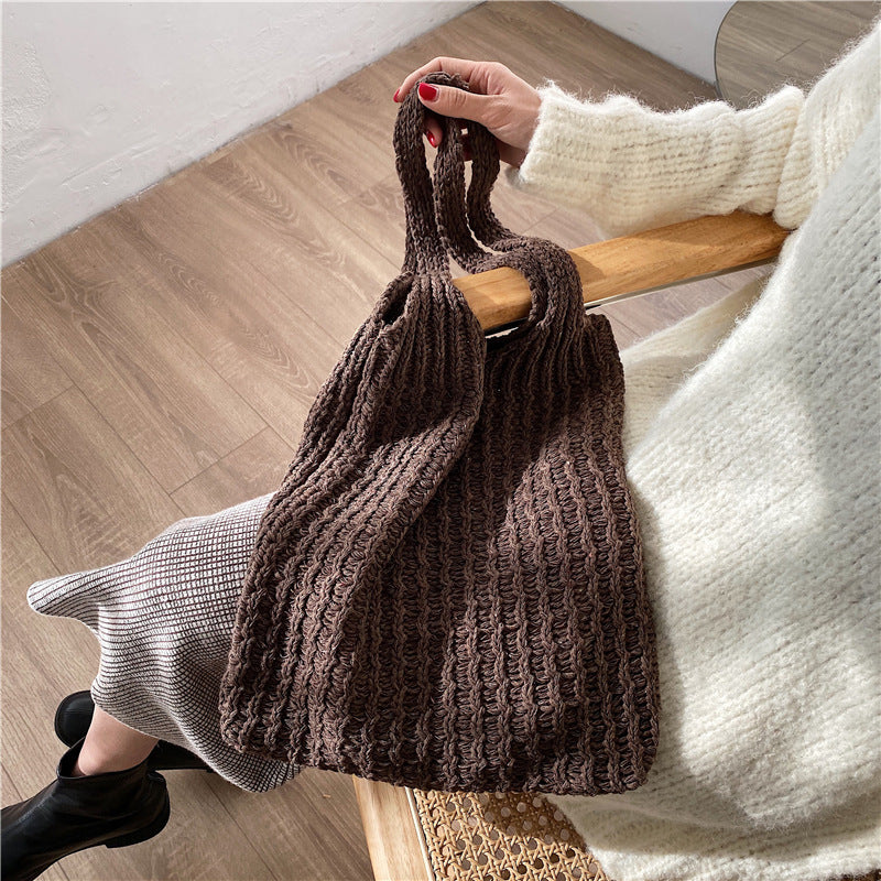Shoulder Bag Women's Art Hand-held Shopping Bag