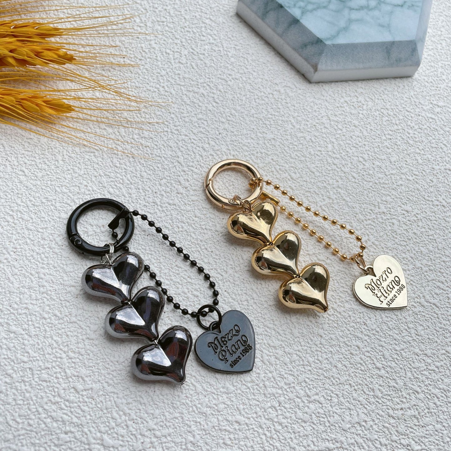 New Fart Peach Love Car Key Ring