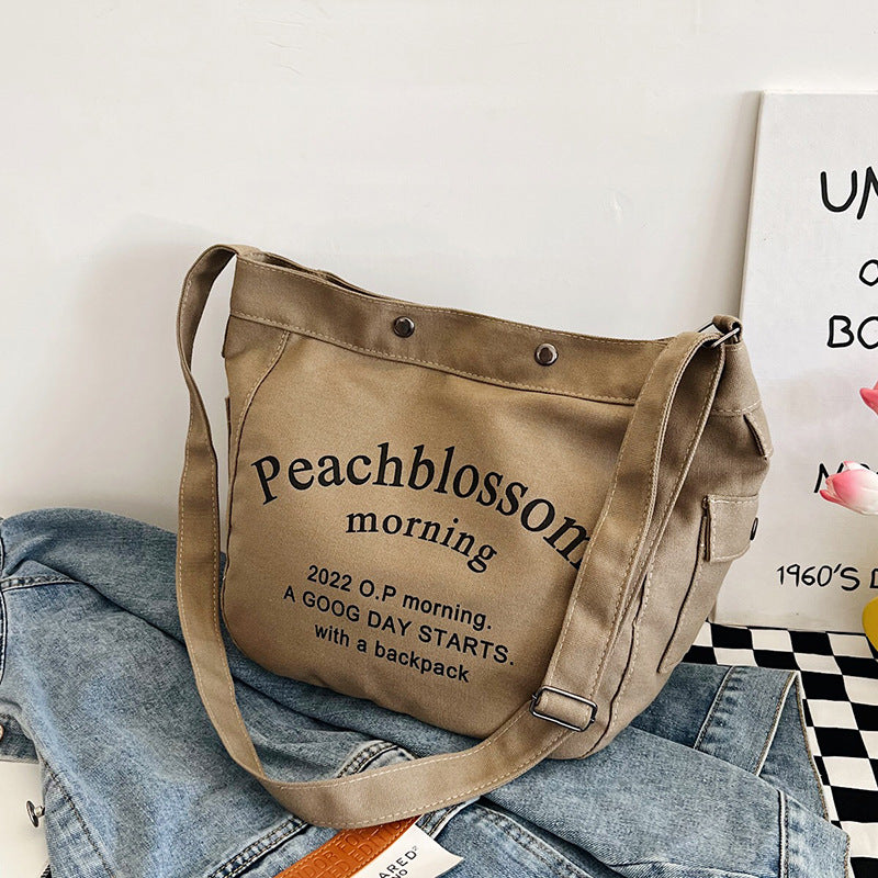 RetroCharm Canvas Tote