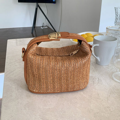 SunnyStroll Woven Bag - BAGMODA