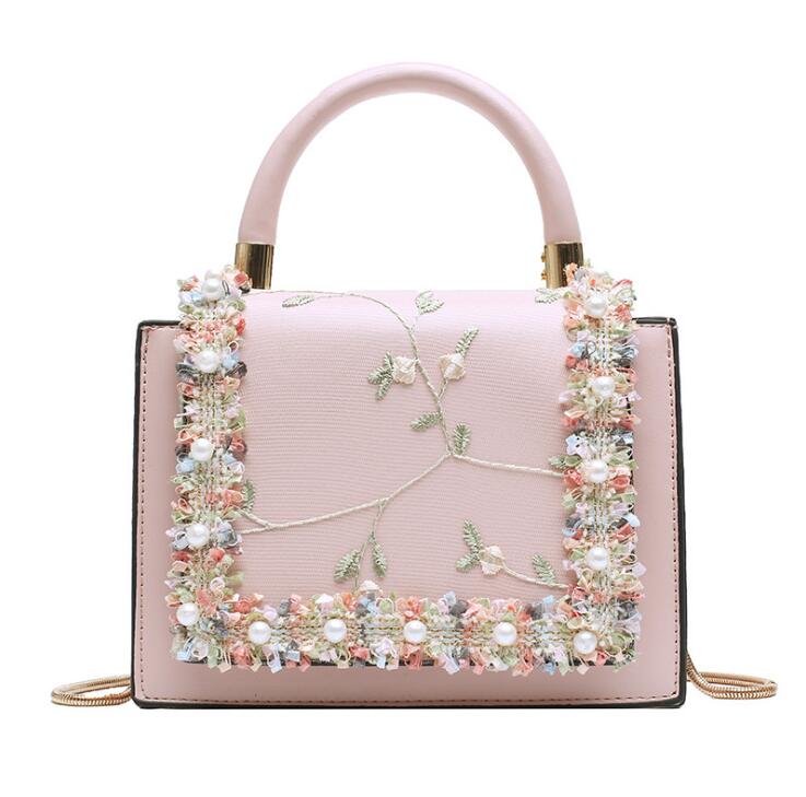 Vintage Flower Lace Handbag