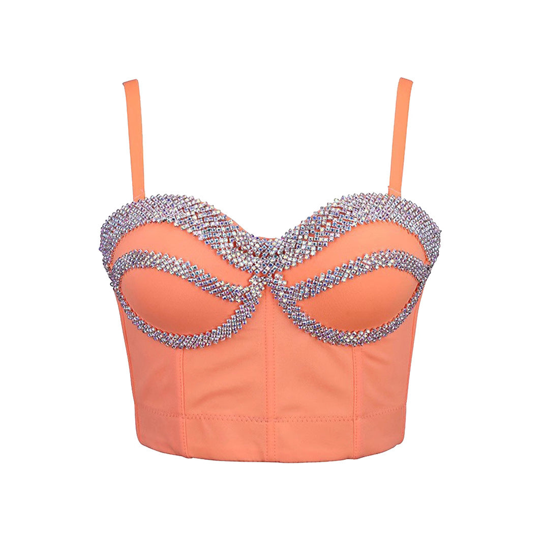 Handmade Fishbone Bralette Women's Strapless Camisole