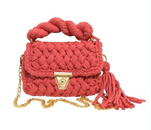 ColorPop Braided Street Bag