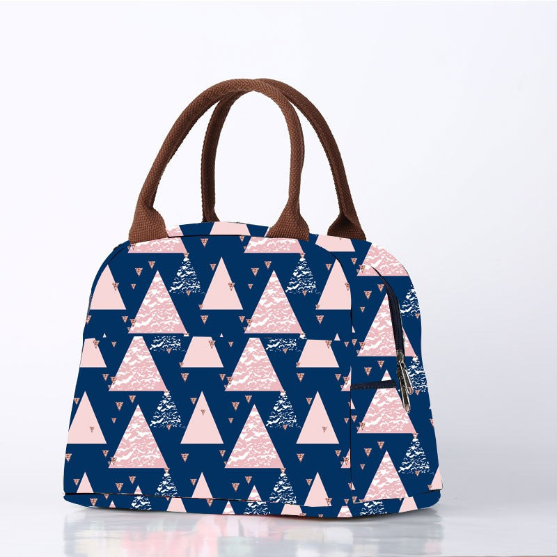 Printed aluminum foil lunch bag