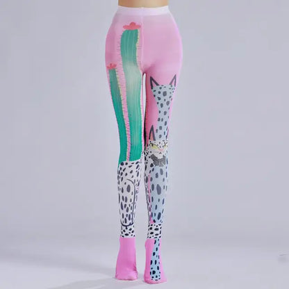 Cactus printed pant