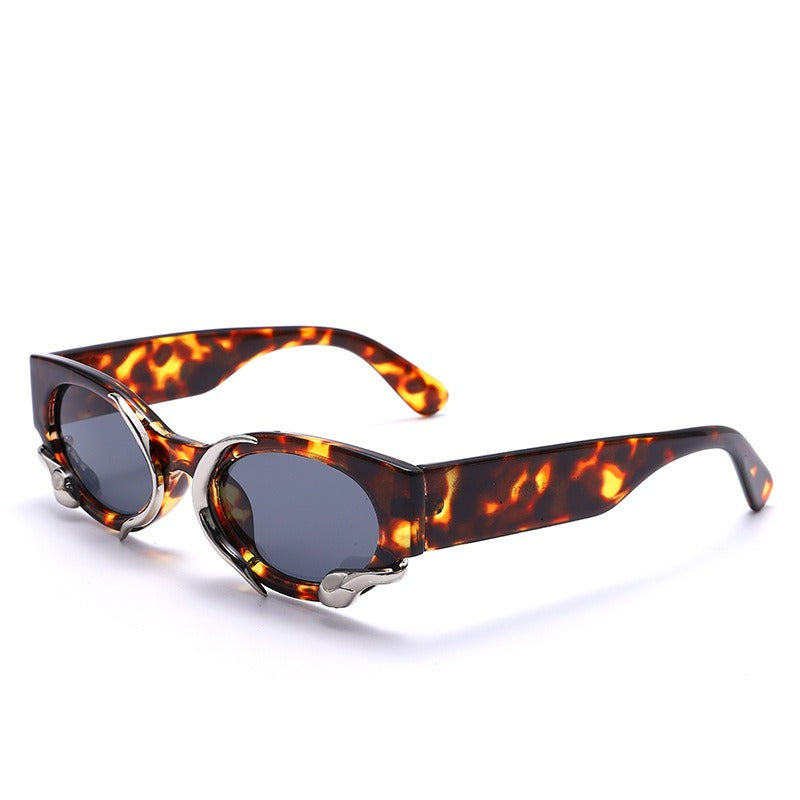 New Korean Version Of Snake Cat's Eye Sunglasses Net Red And Men's Sunglasses