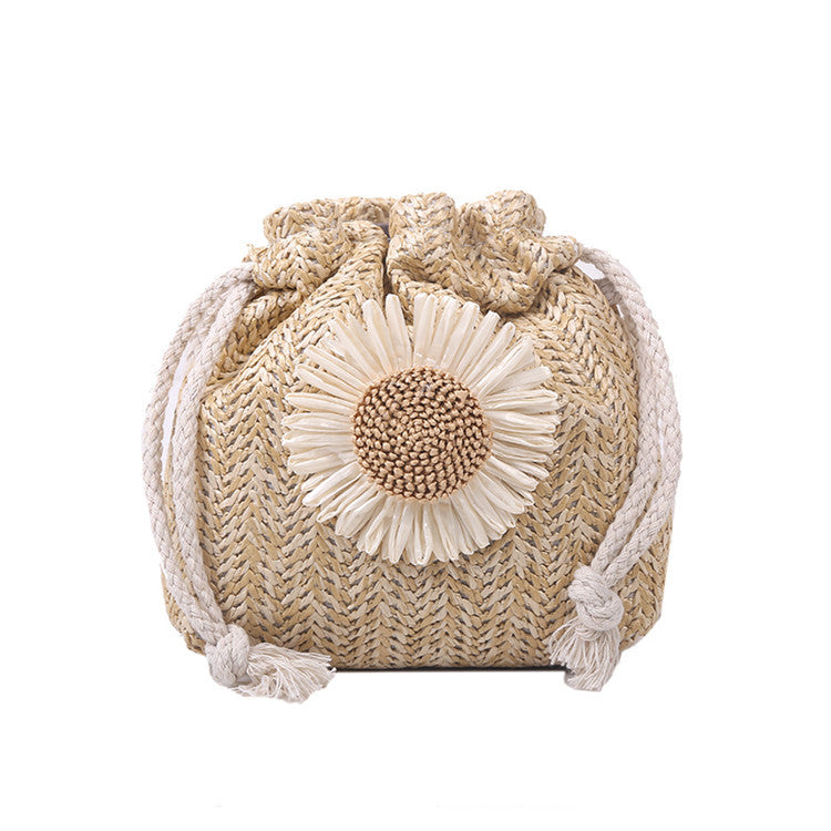 Woven Bucket Bag