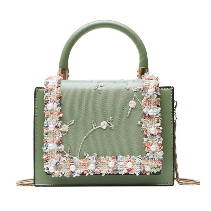 Vintage Flower Lace Handbag