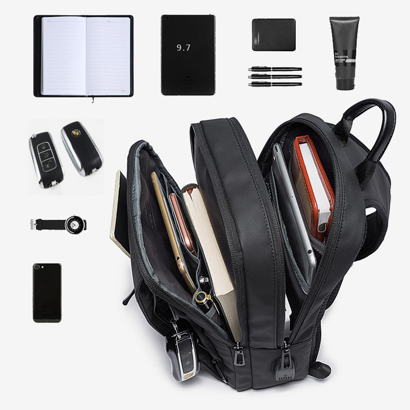 BANGE USB Technology Casual Chest Bag