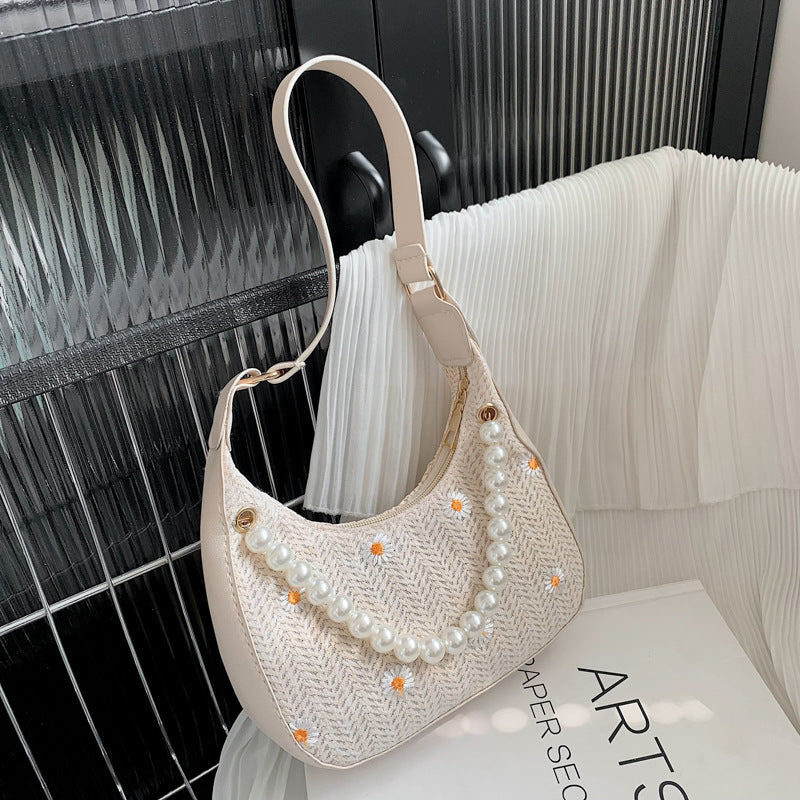 SunnyBloom Straw Woven Bag