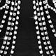 Heavy Beading and Rhinestone Design Backless