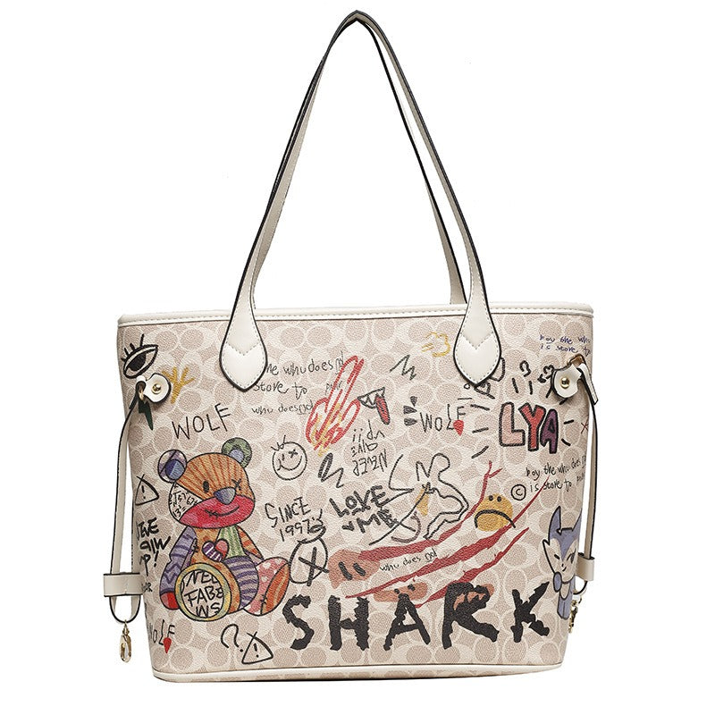 Cartoon Bear Graffiti - BAGMODA