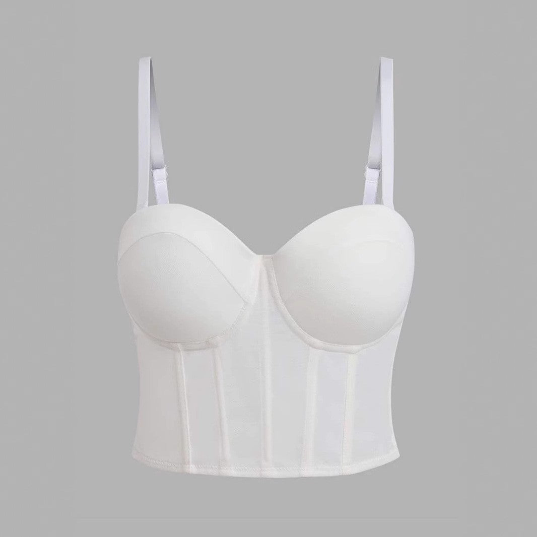 Mesh Breathable Inner Layer and Multi-Dopamine Sexy Strapless