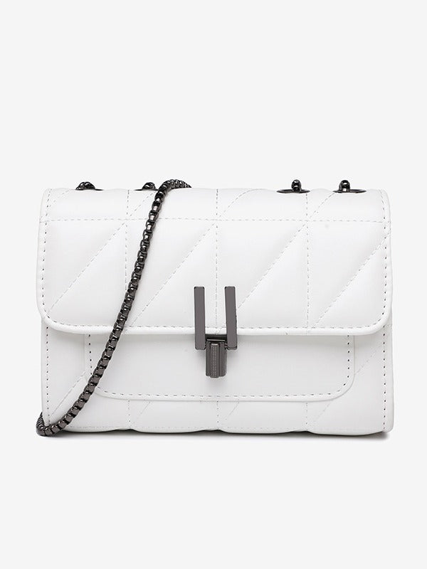 Gleam Luxe Chain Shoulder Bag