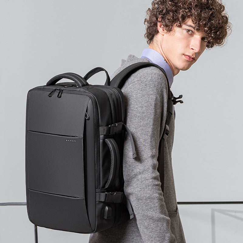 BANGE Expandable Travel & Business Backpack