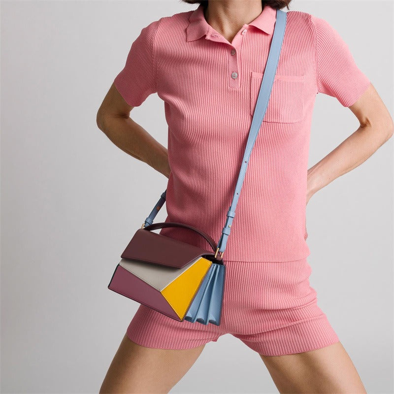 Geometric Square bag