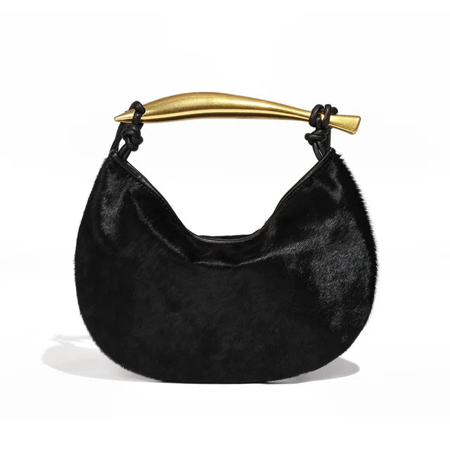 CowPrint Luxe Horsehide Tote