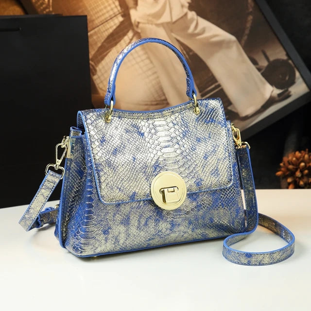 LuxeFlip Genuine Leather Bag