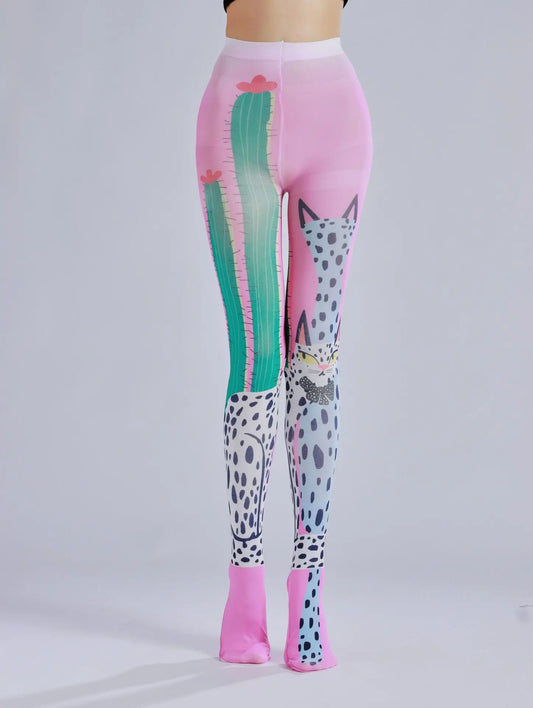 Cactus printed pant