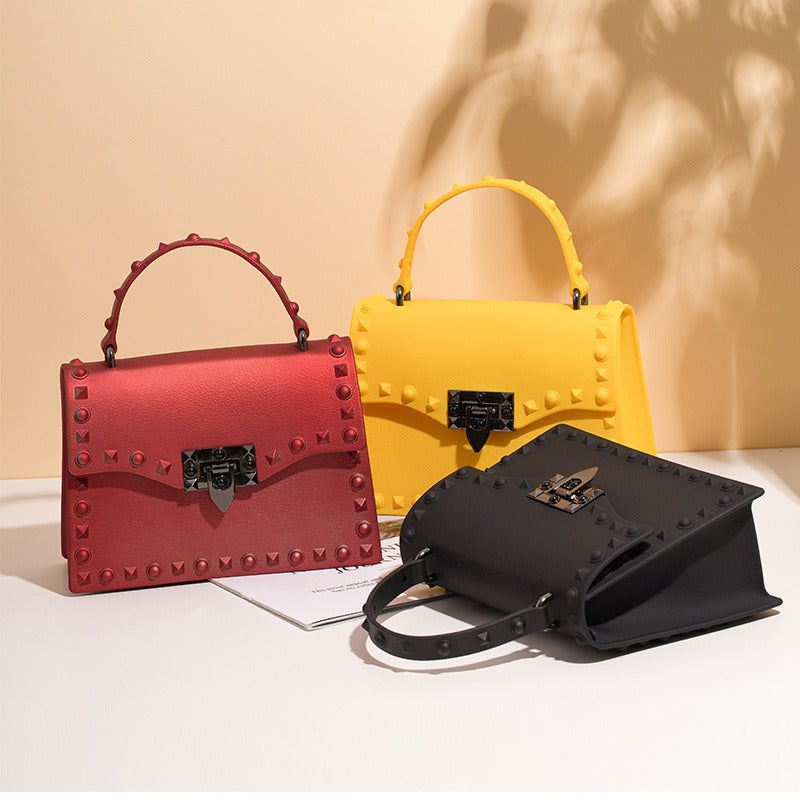 Mini Square Jelly HandBags