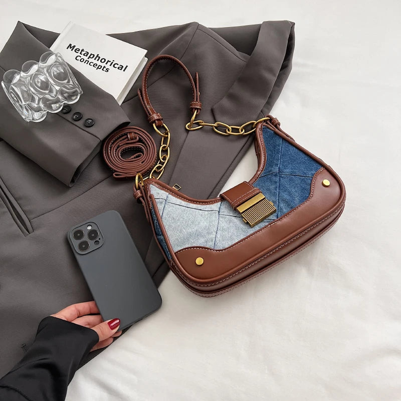 Urban Chic Denim Crossbody