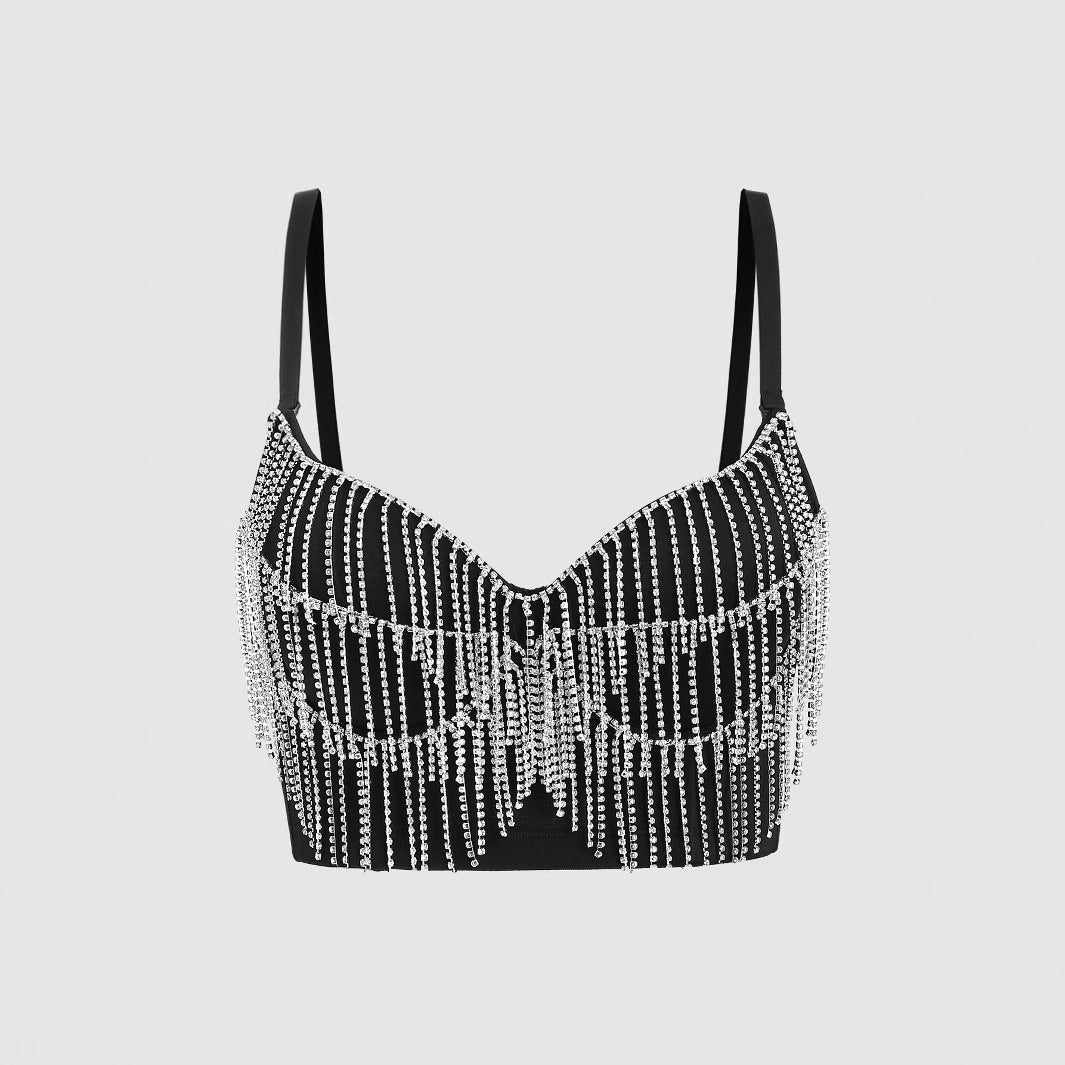 Fashionable Streetwear Strapless Camisole for Women Sexy Bralette