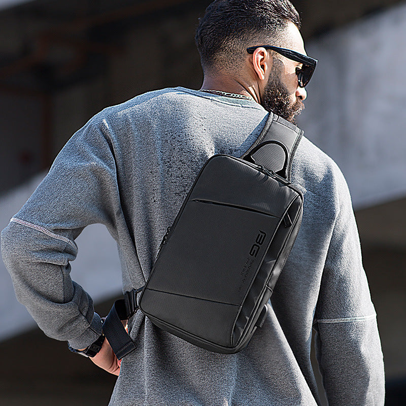 BANGE USB Technology Casual Chest Bag