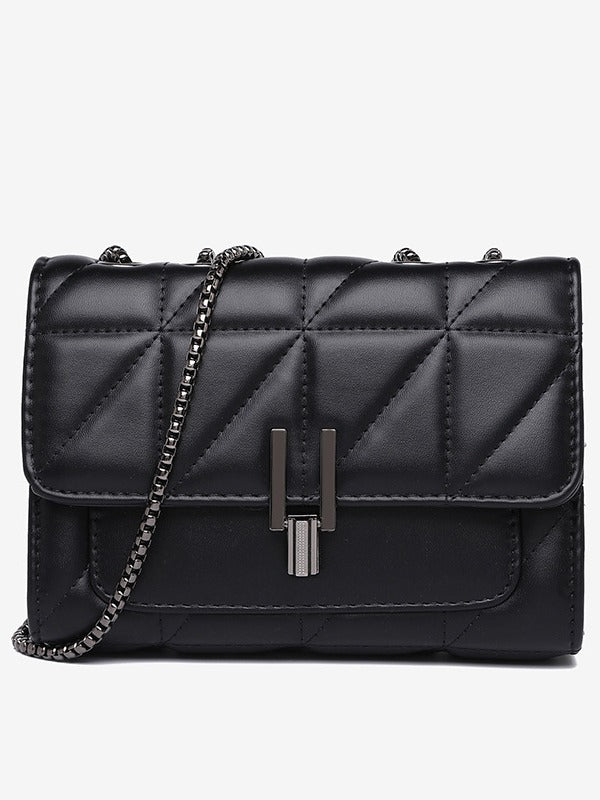 Gleam Luxe Chain Shoulder Bag