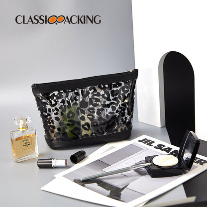 Leopard Print Cosmetic Bag - BAGMODA