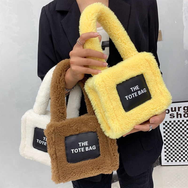 Mini Lamb Wool Tote