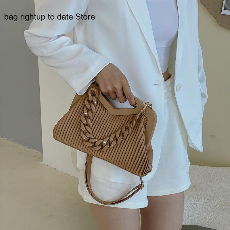 Triangle Pleated Bags