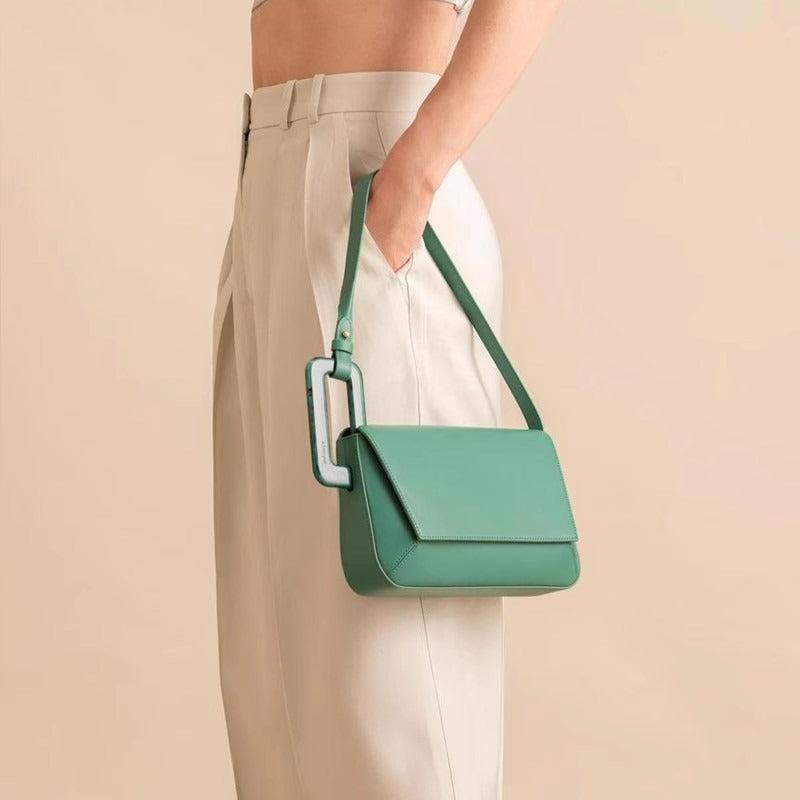 Geometric square bag