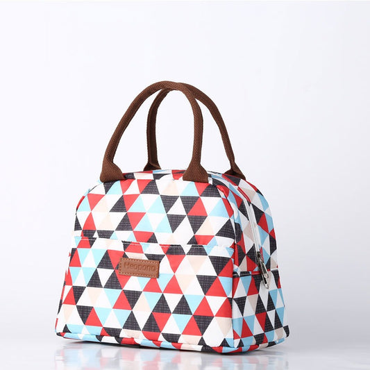 Printed aluminum foil lunch bag