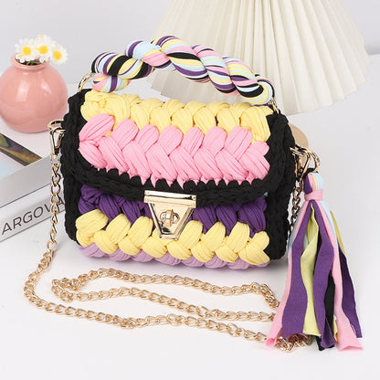 ColorPop Braided Street Bag - BAGMODA